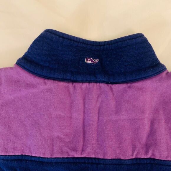 Vineyard Vines Purple quarter zip Sweater - Picture 6 of 8